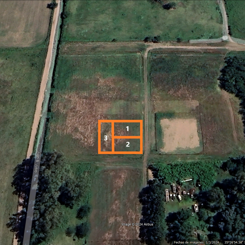 Lote en venta con gas natural en Loteo Pilares 