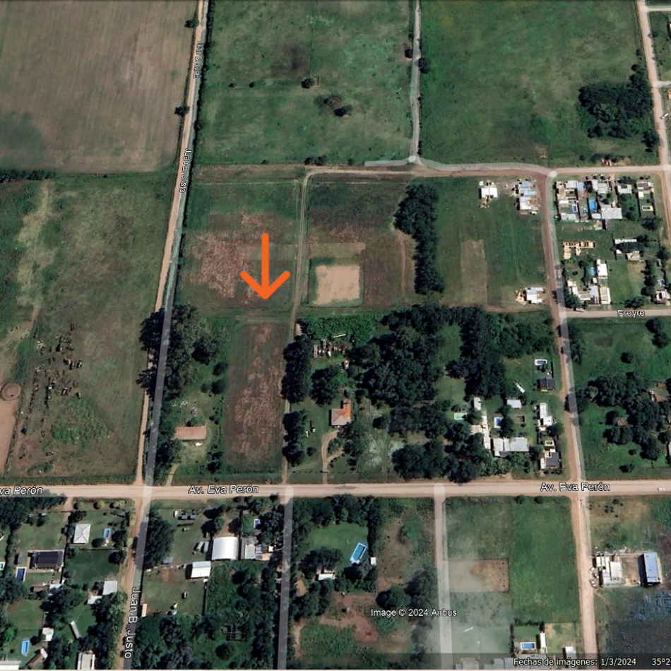 Lote en venta con gas natural en Loteo Pilares 