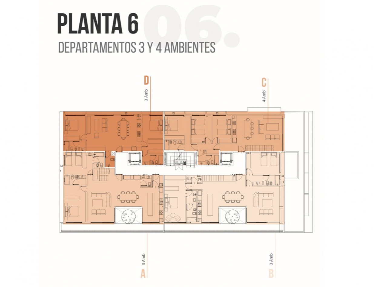 TORRE MODENA - DEPARTAMENTO 6 C 