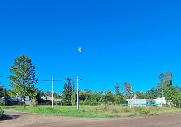 2 Lotes en esquina de 41 x 30 con gas natural a metros del pavimento 